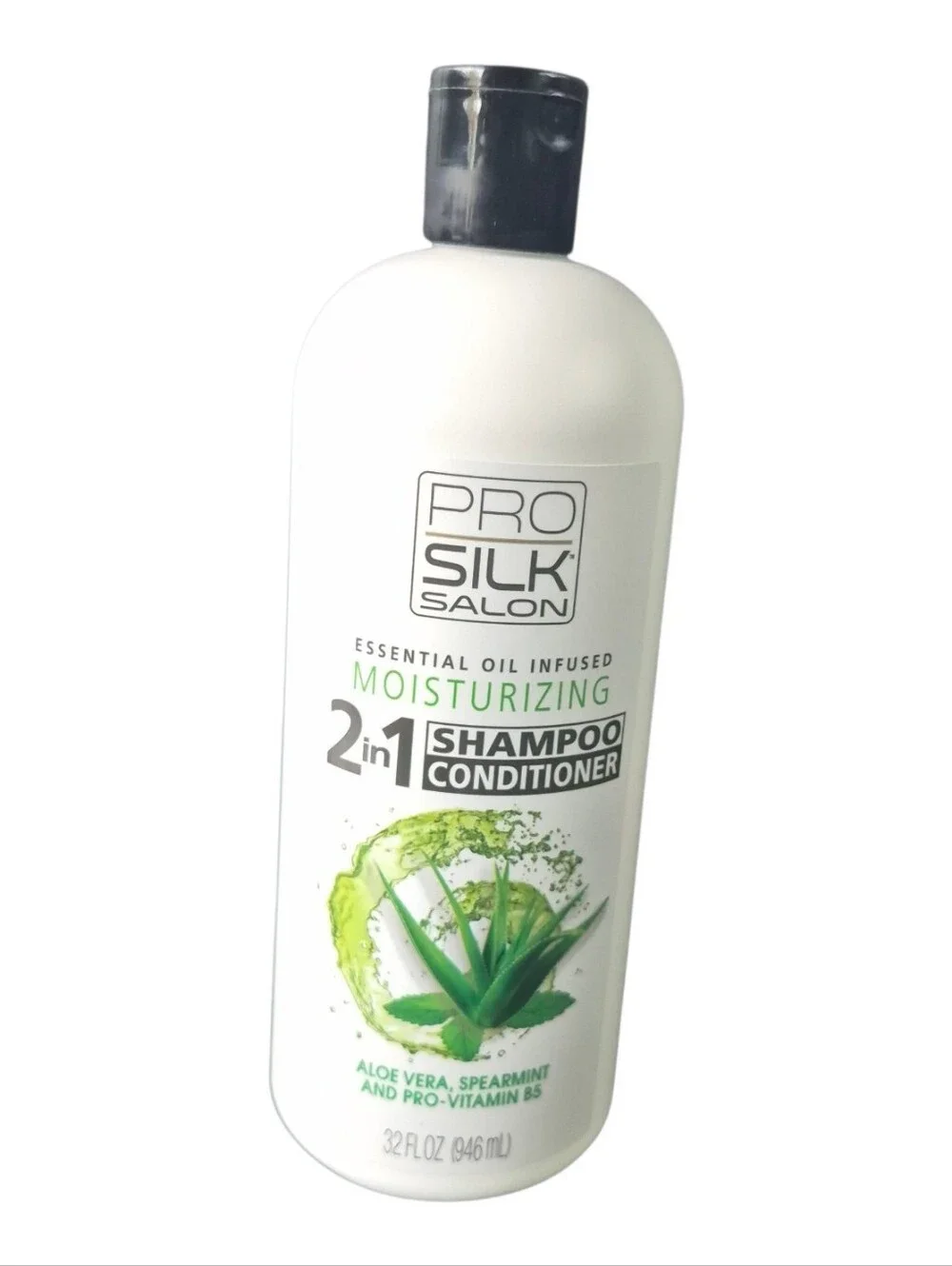 2-in-1 Moisturizing Shampoo & Conditioner - White/Green